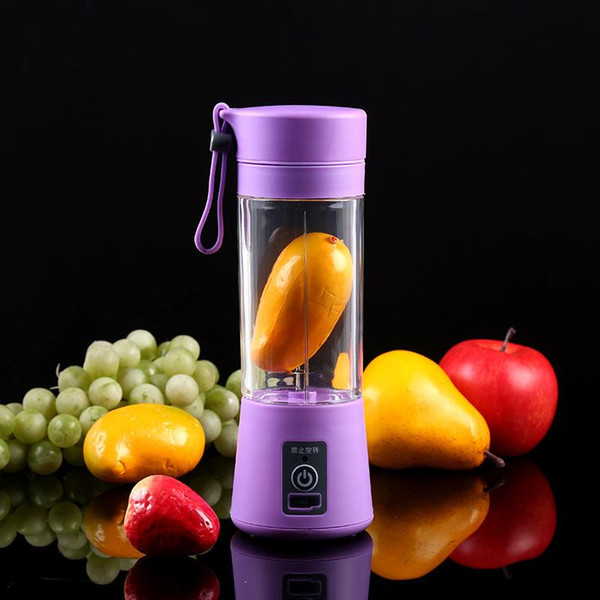 USB Portable Electric Juicer Blender Fruit Baby Food Milkshake Mixer Multifunction Juice Maker Machine 4 Colors