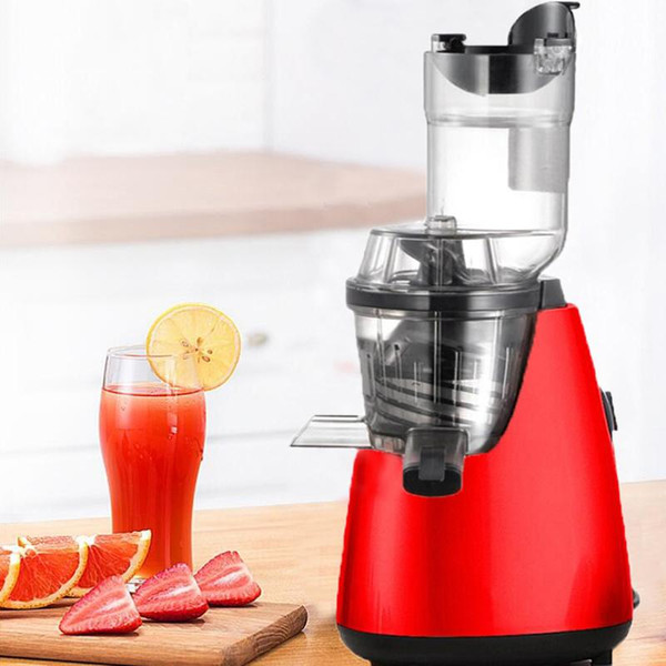 GERMAN Motor Technology New Large Mouth Slow Juicer Fruit Vegetable Citrus Low Speed Juice Extractor Juice Maker