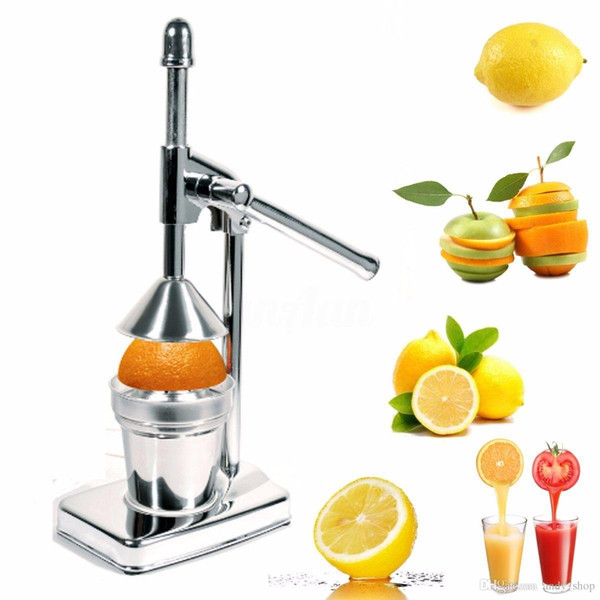 Stainless Steel manual hand press juicer squeezer citrus lemon orange pomegranate fruit juice extractor commercial or household