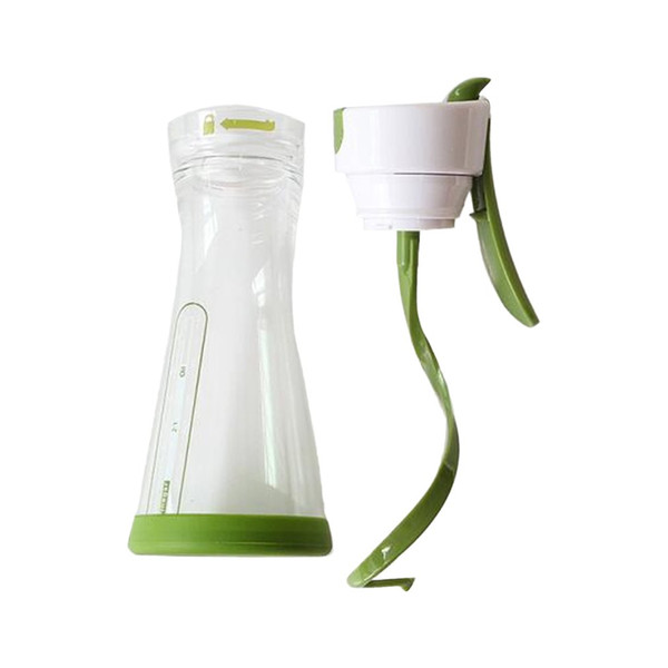 new arrival Multifunctional Coffee Maker Stir Cup Plastic Juice Shaker Cup Spiral Mixing Cup Portable Kitchen Accessories