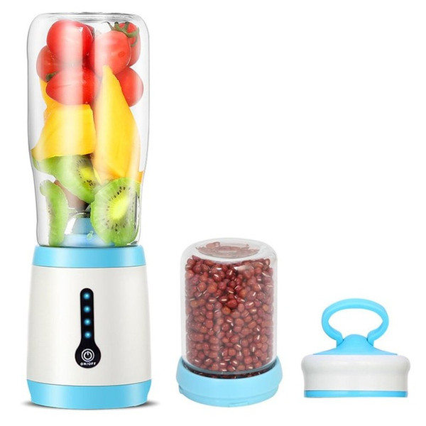 hot sale Multifunction 2-in-1 Electric Juice Maker Mini Portable Cup Juicer Blender Grinding Machine Home Kitchen Tool