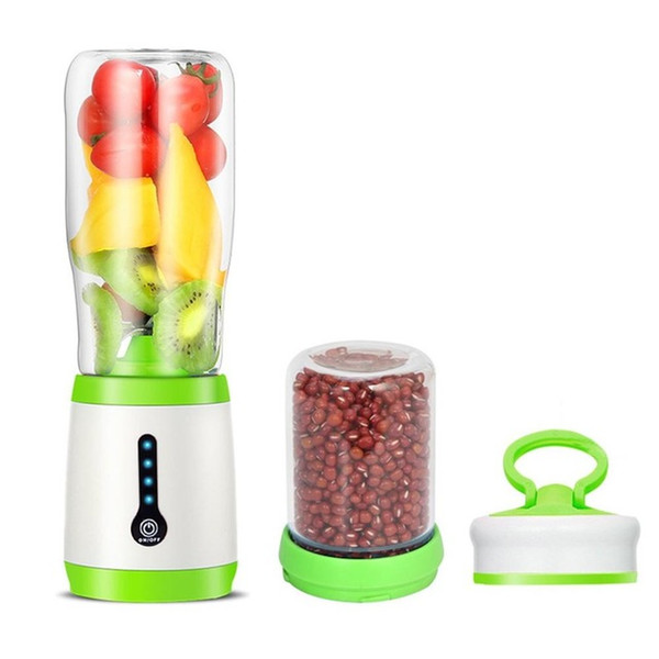 high quality Multifunction 2-in-1 Electric Juice Maker Mini Portable Cup Juicer Blender Grinding Machine Home Kitchen Tool