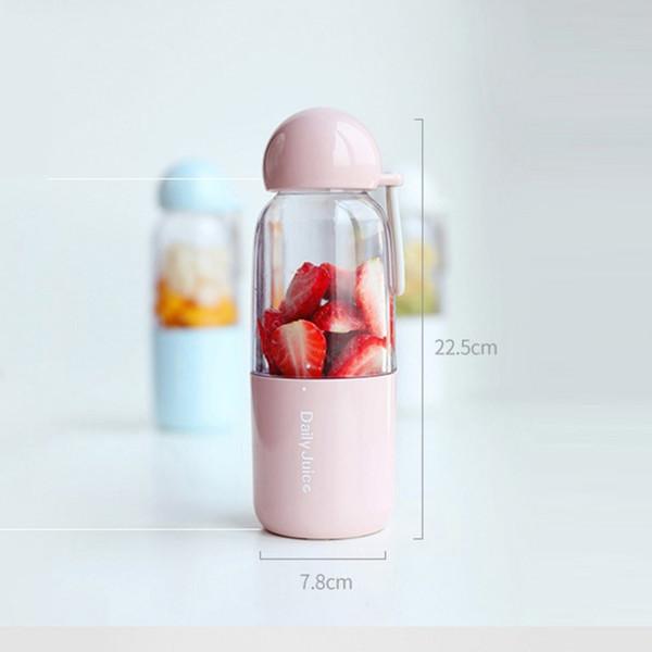 hot sale Portable Size High Power USB Rechargeable Juicer Bottle Household Travel Handheld Fruit Juicer Machine Blender Bottle