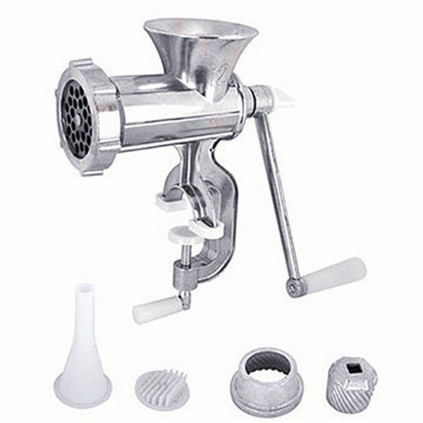 Beijamei Promotion Hand Cast Manual Meat Grinding Machine Household Multifunctional Small Meat Sausage Filler Aluminum Alloy