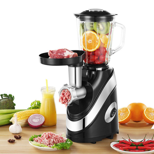 BEIJAMEI New Multifunctional meat grinder juice squeezer household electric meat minced shredded vegetables machine sausage maker