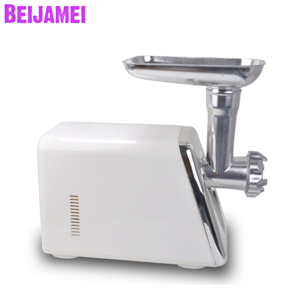 Beijamei 2019 Multifunction Electric Meat Grinder Commercial Small Sausage Filler Mincer Kitchen Tool Three Grinding Plates