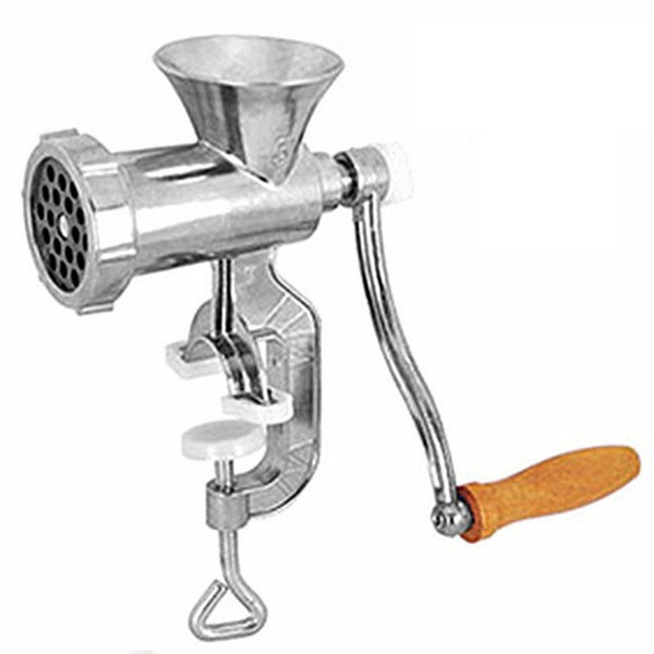 Beijamei Wholesale Manual Meat Grinder Grinding Machine Aluminum Alloy Small Handheld Making Mincer Pasta Noodles Maker