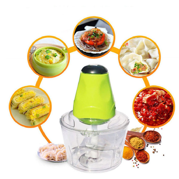 Beijamei Kitchen New 2L Electric Meat Grinder Chopper Mincer Portable Household Small Meat Grinding Kitchen Tool