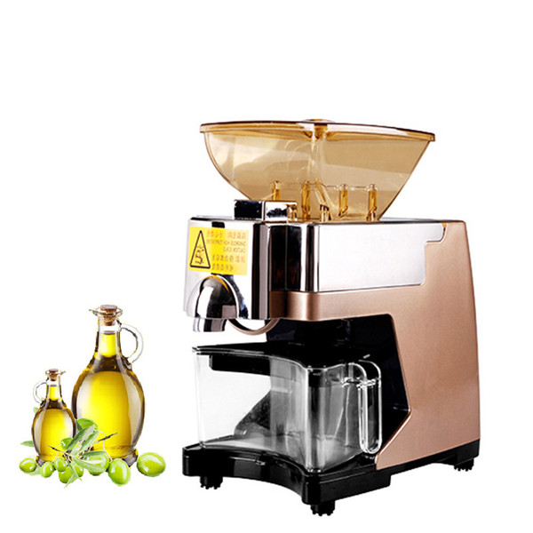 BEIJAMEI Oil Pressers Automatic Hot Cold Press Oil Expeller Machine Home Commercial Peanut Nut Oil Extractor Machine