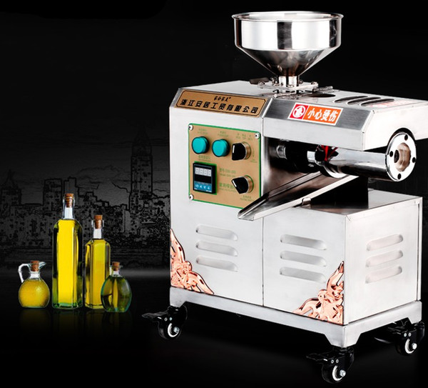 Free shipping transportation of domestic small oil press olive oil press cold pressed oil pressure rosin machine LLFA