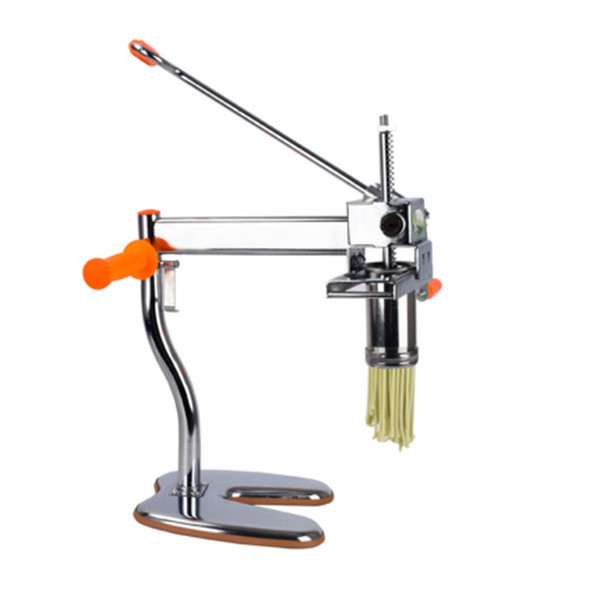 Stainless Steel Hand Operated Spaghetti Pasta Cutter Noodle Hanger Bracket Pasta Making Machine Manual Noodle Maker