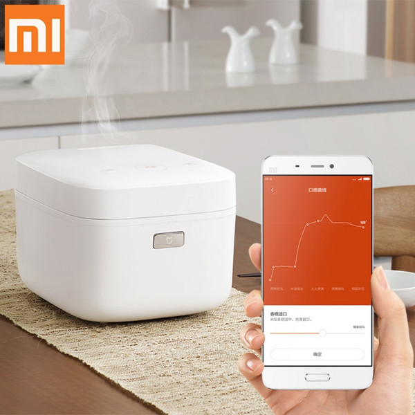 Xiaomi Mijia Mi IH Smart Electric Rice Cooker Alloy Cast Iron IH Heating Pressure Cooker APP Remote Control Home Appliances TB