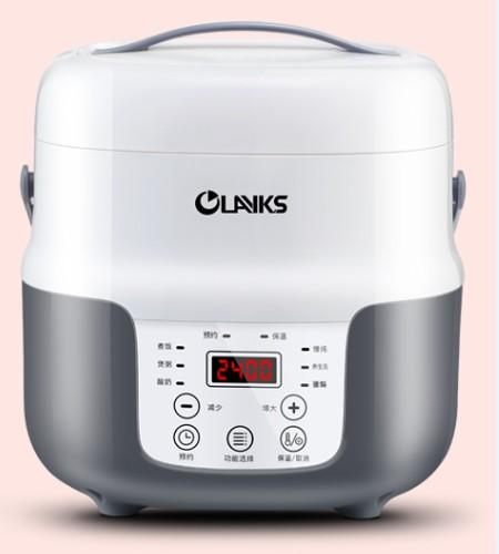 Intelligent reservation function small cooker 220V dormitory household mini electric rice cooker 2L 016