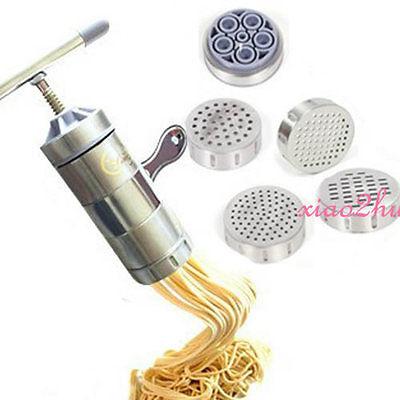 E74 Free Shipping Manual Stainless Steel Fruit Juicer Pasta Noodle Maker Machine