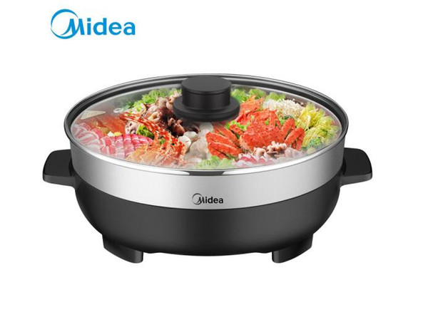 Midea Korean style Home MC-DY32Power301 4.5L Hot Pot Frying Machine Electric Stove Cooker Frying Grilled Fish Pan braise stew