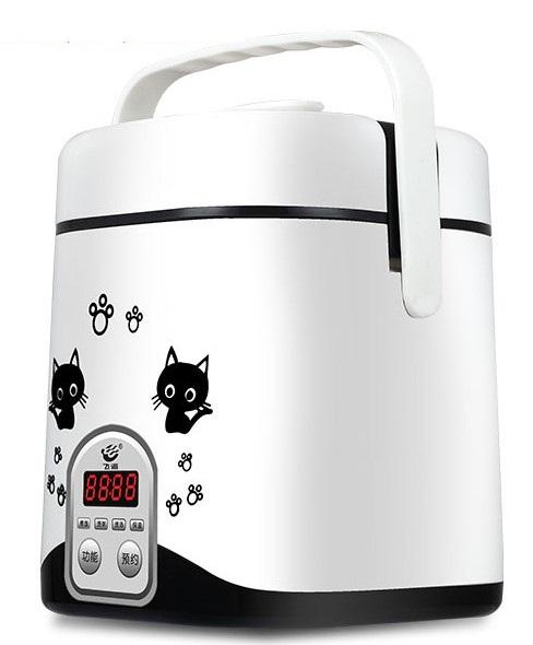 110V 1.2L Mini Intelligent electric Rice CookerReservation Function 010