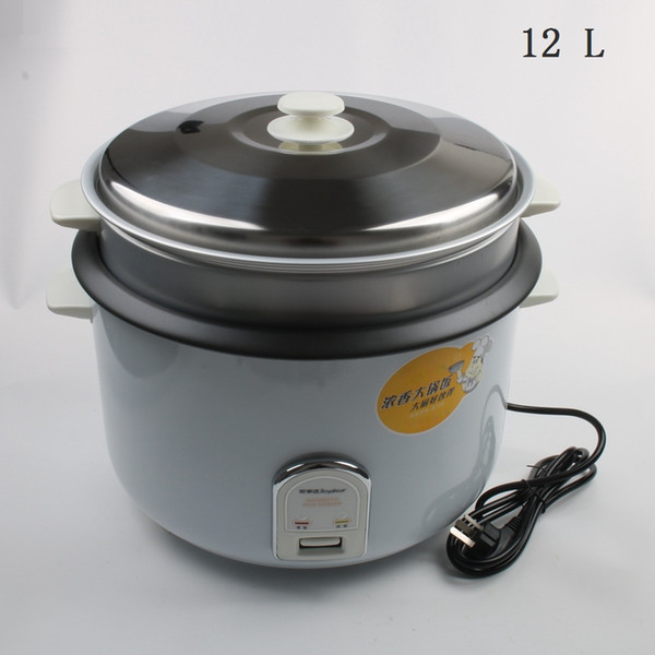 DMWD 12L Large Capacity Rice Cooker Electric Food Steamers Non-stick Multifunctional Cooker For Commercial Top Quality 220V