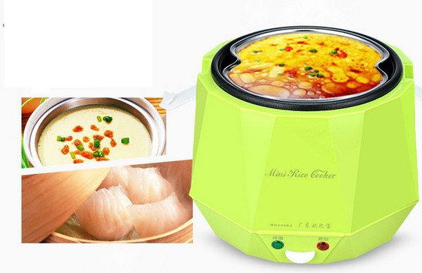 Portable mini electric rice cooker 1.3L 2-3 person car electric cookers 12V or 24V C01006