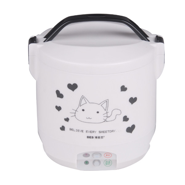 Portable 1.2L integrated Mini electric rice cooker cooking tools 110V USA plug with yogurt box C01005