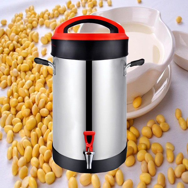 2019 Commercial 220V automatic stainless steel soya-bean milk machine / pulp machine / large capacity soybean juicer 10L