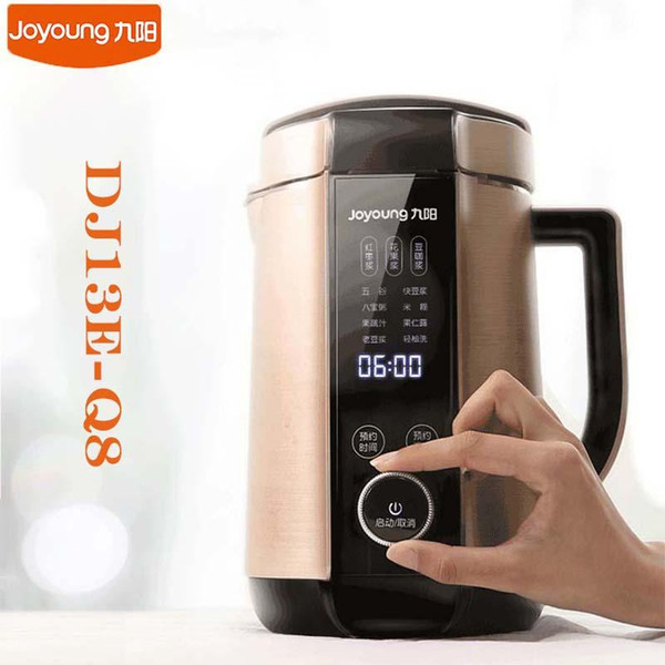 Original Joyoung DJ13E-Q8 Fully Automatic LED Display Touch Screen Soymilk Machine Household Electric Kitchen Blender Juicer Food Mixer