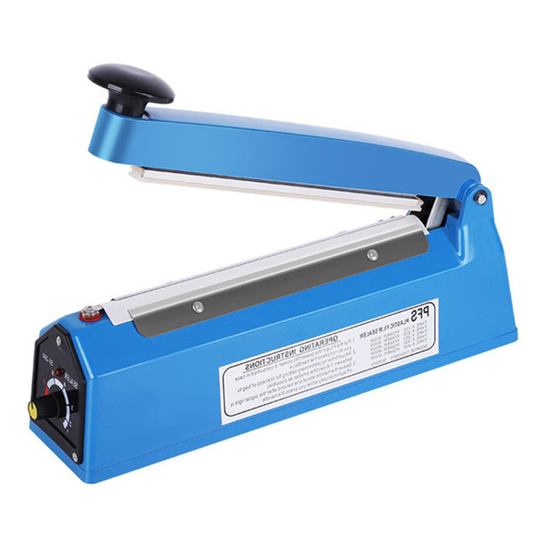 Beijamei 220V Manual Plastic Film Sealers Small Heat Impulse Sealing Plastic Bag Film Machine for Home Kitchen