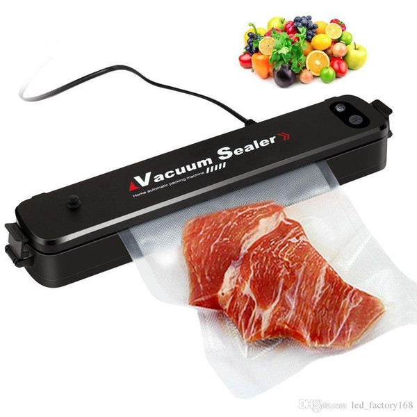 Portable Vacuum Sealer Machine Automatic Compact Vacuum Sealing System for Vacuum and Seal for Dry Wet Foods Preservation Saver Cooking Muft