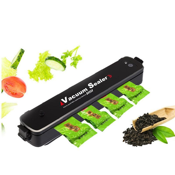 Electric Vacuum Sealer Packaging Machine For Home Kitchen Including 15pcs Food Saver Bags Commercial Vacuum Food Sealing