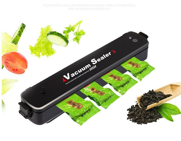 Food Vacuum Sealer Machine With 15pcs Bags Free For Food Saver Home 220V/110V Electric Packaging Machine Vacuum Sealer