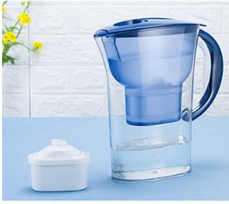 Alkaline Water Pitcher Ionizer Long-Life Filters - Water Filter Purifier Filtration System Portable Water Purifier Activated Carbon Filter