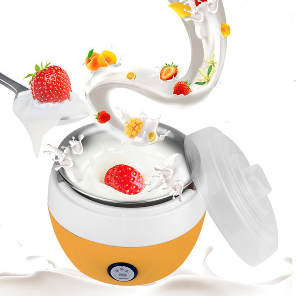 Electric multifunction Yogurt Machine Stainless Steel Liner Mini Automatic Yogurt Maker 1L Capacity Kitchen Appliances Breakfast