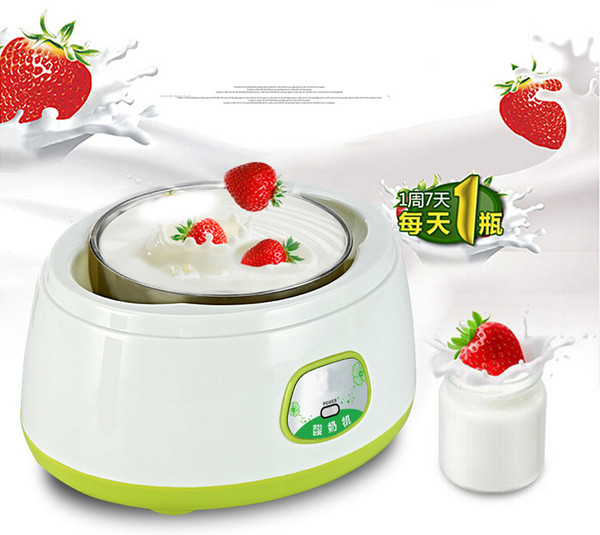 Electric Automatic Yogurt Maker High Quality Stainless Steel Liner Yogurt Machine Acidophilus Sour Cream Natto Maker