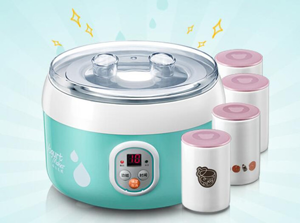 chinaguangdong Bear SNJ-560 microcomputer timer 304 yogurt machine stainless steel liner 1L Rice wine leben maker