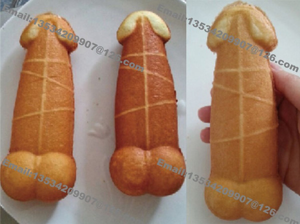 Free Shipping 8pcs Commercial Use Non-stick LPG Gas 16.5cm Pene Waffle Dog Machine Baker Maker Iron