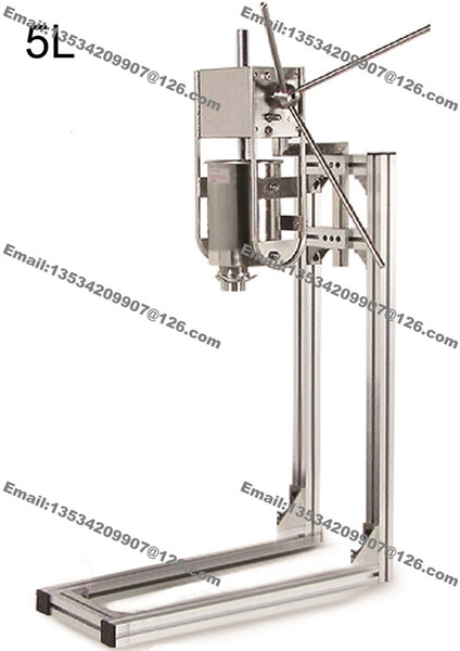 Stainless Steel Commercial Use Manual 5L Spanish Donuts Doughnuts Churreras Churros Maker Machine with Working Stand