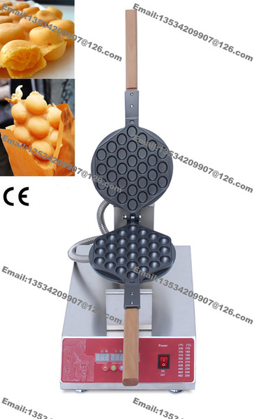 Free Shipping Commercial Use Nonstick 110v 220v Electric Digital Egg Waffle Maker Eggettes Puff Machine Bubble Waffle Baker Iron