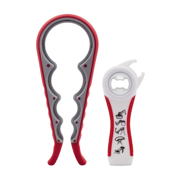 Popular-selling high quality multi-function all in one opener kit kitchen gadgets tool for opening Cans,Jars, Bottles, Wine, Beer etc.