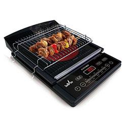 Electrical Cooker Black Suitable for stir-fried, BBQ,hotpot,and cook soup etc 4pcs/CTN