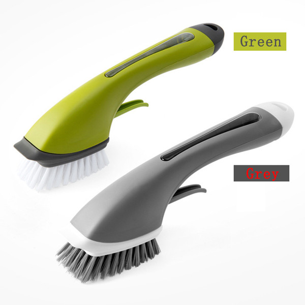 Fashion Handle cleaning brush home stove small brush kitchen wash pot brush tile sink gap cleaning brushes