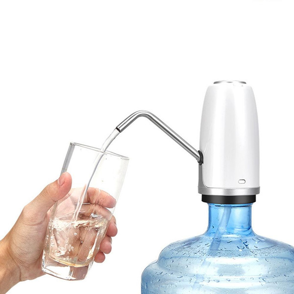 Electric Drinking Water Pump Water Dispenser USB Rechargeable Drinking Tap for Water Drinking Bottles Home Kitchen Outdoor TB