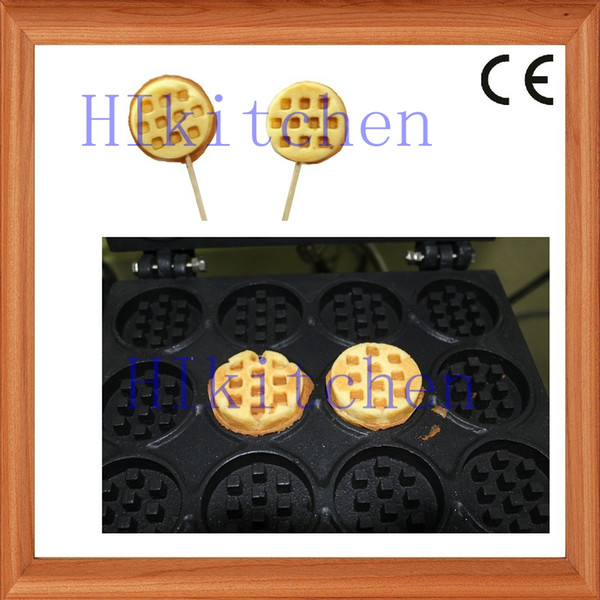 220v 110v Stainless Steel Non-stick Professional 16 Holes Electric Waffle Machines Makers Wafflen Iron Baking Molds