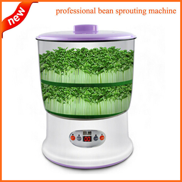 Bean Sprout Maker Large Capacity New Update Intelligence Smart Green Bean Seeds Growing Automatic Bean Sprout Machine 220V