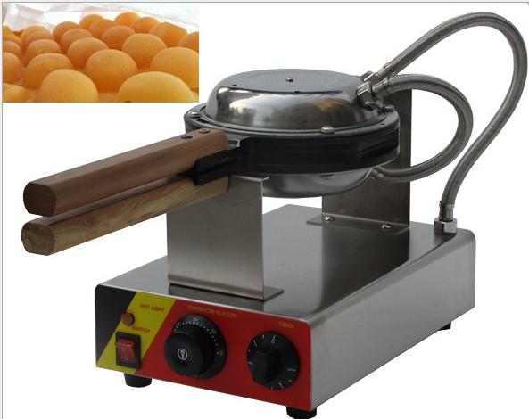 Free Shipping electric Hong kong egg cake oven,egg cake waffle maker,QQ cake oven machine LLFA