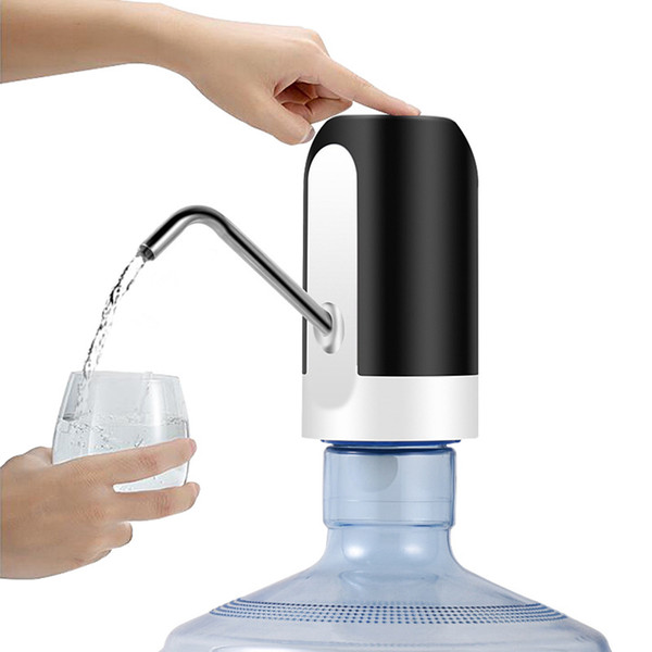 Wireless Electric Automatic Drinking Water Bottle Pump USB Rechargeable Dispenser Pump