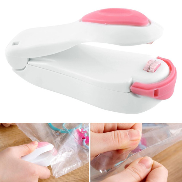 New Useful Handheld Mini Heat Sealing Machine Impulse Poly Tubing Plastic Bag Home Travel Essential