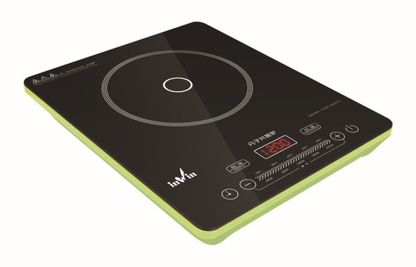 Electrical cooker,electrical hot plate,rose pink and green No electromagnetic radiation ,fit to any pan,healthy and ECO-friendly