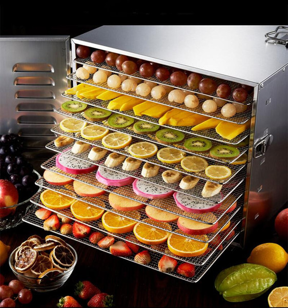 Temperature time control Stainless Steel fruit dehydrator machine dryer for fruits and vegetables food processor drying machine