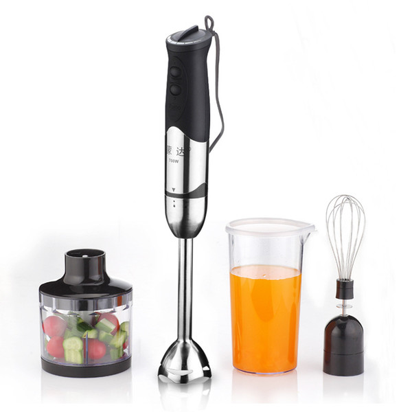 220V Handhled Blender Multifunction Baby Food Mixer Juice /Milk Shake/Rice Paste/Egg Beater 8 Gear Speed Cooking stick