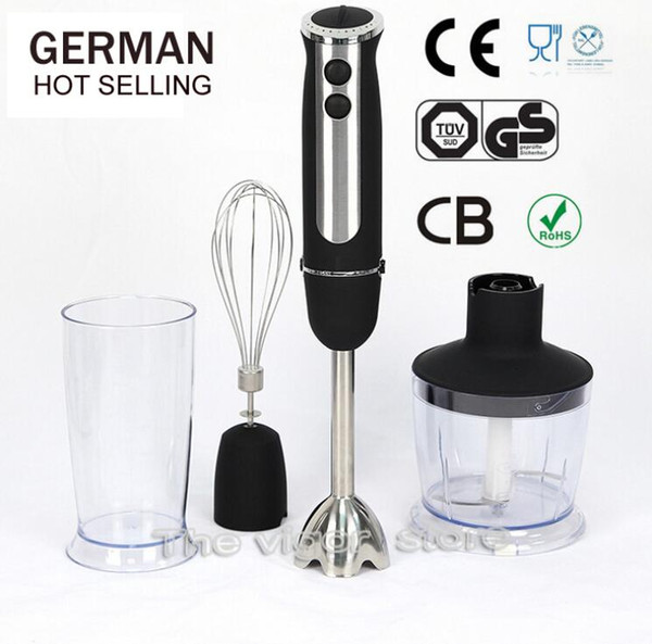 Hot Sale Multifunctional Household Electric Stick Blender Hand Blender Egg Whisk Mixer Juicer Meat Grinder Food Processor