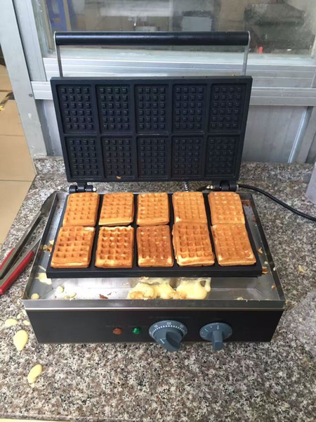 Free shipping 10 PCS Square Waffle maker Machine Cake size 82*56MM